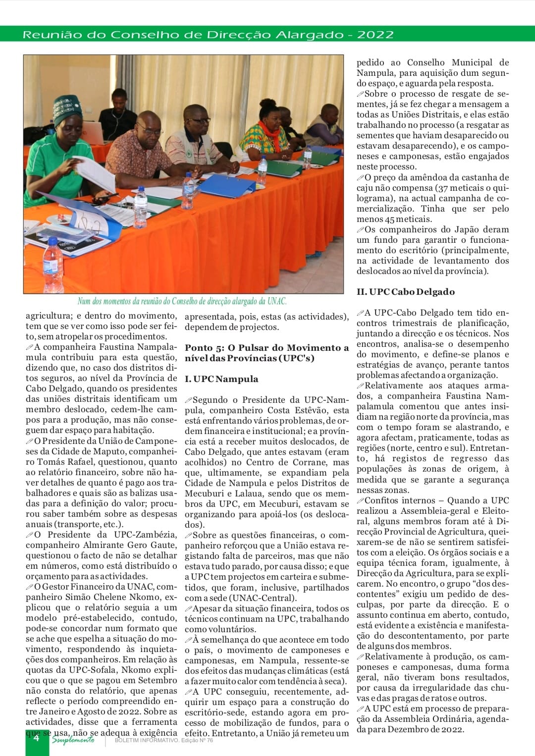 Boletim/Suplemento CDA