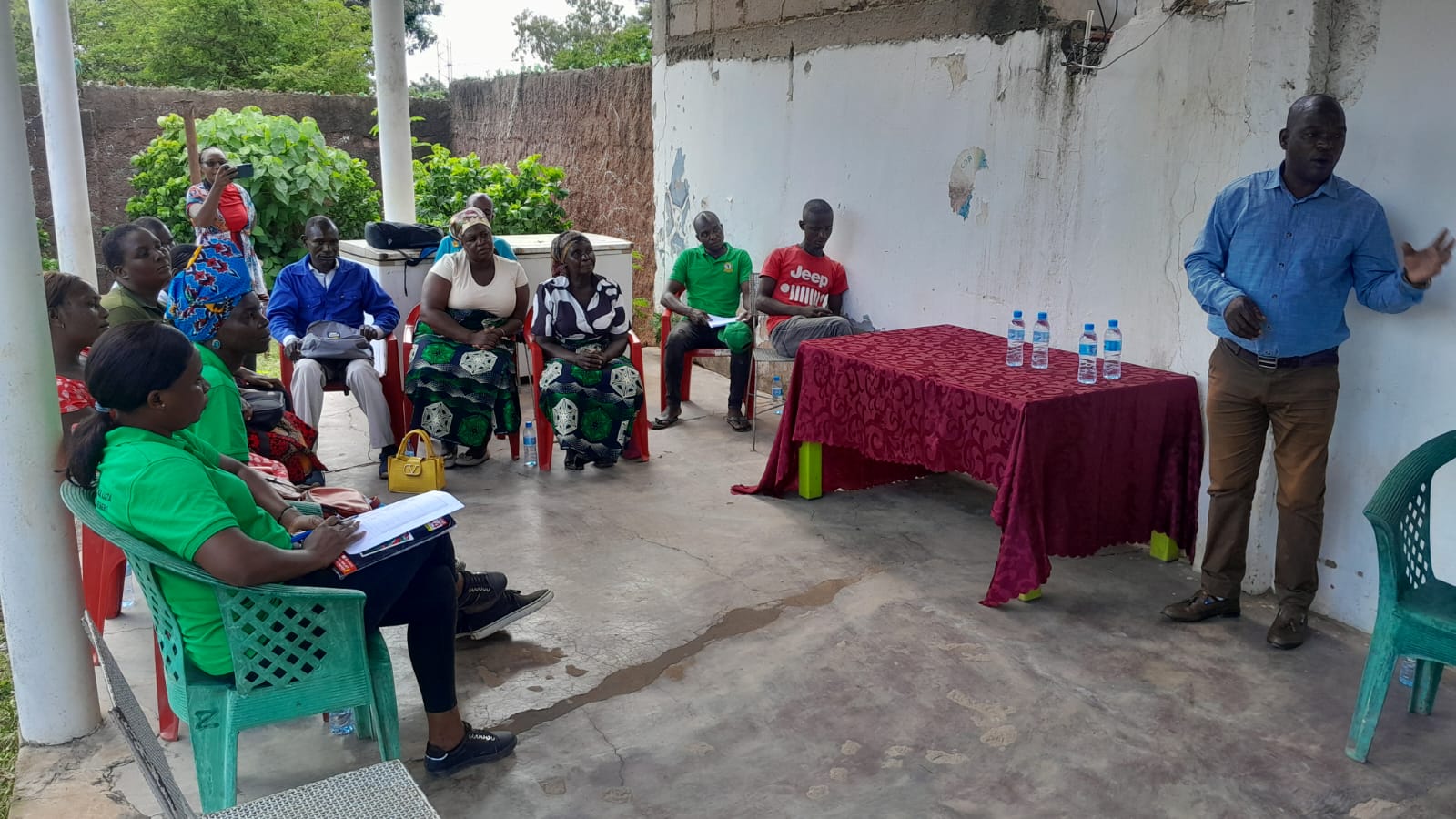 UNAC REALIZA ENCONTRO DE AVALIAÇÃO COM BENEFICIÁRIOS DE SÁBIÈ