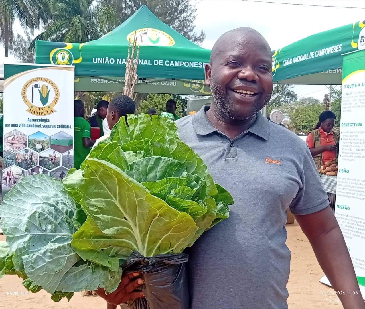 UPC DE NAMPULA PROMOVE FEIRA DE PRODUTOS AGROECOLÓGICOS